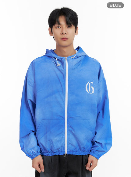 mens-urban-hoodie-jacket-il403 / Blue