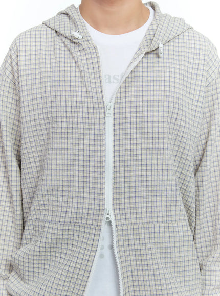 mens-checkered-windbreaker-jacket-ig515