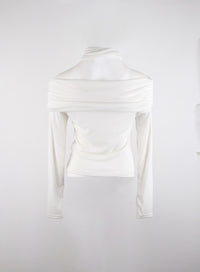 off-shoulder-top-and-scarf-set-id315