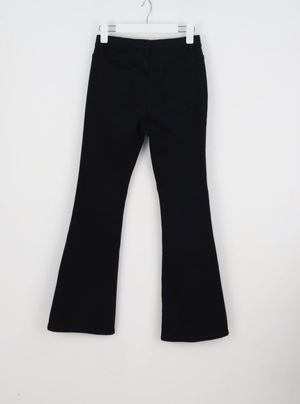 Slim Fit Bootcut Pants IY311