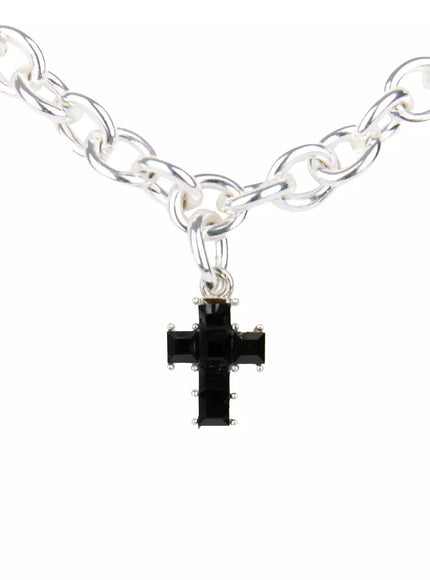 black-cross-chain-necklace-ig528