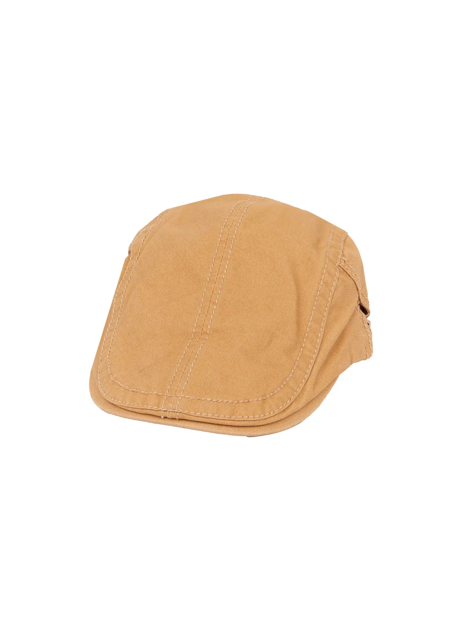 vintage-cotton-flat-cap-ia527 / Beige