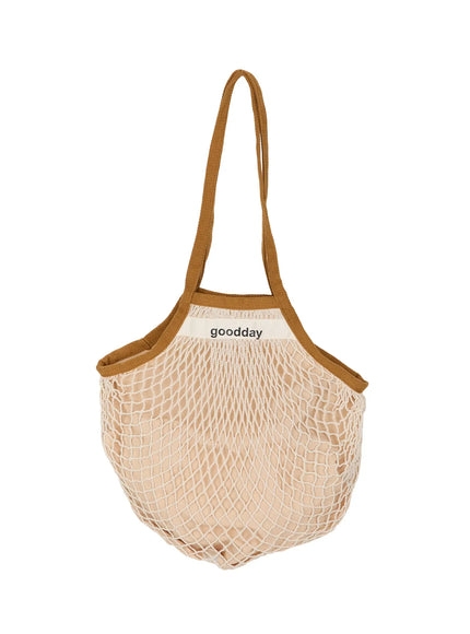 summer-mesh-shoulder-bag-iu519 / Beige