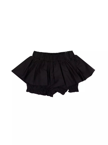 frill-mini-skort-ia527 / Black