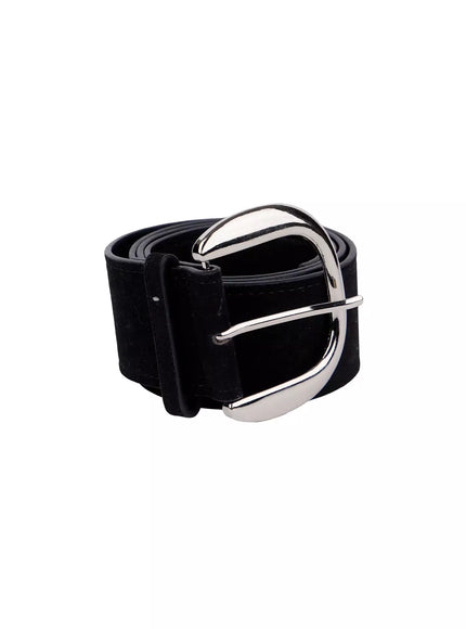 wide-suede-belt-in503 / Black
