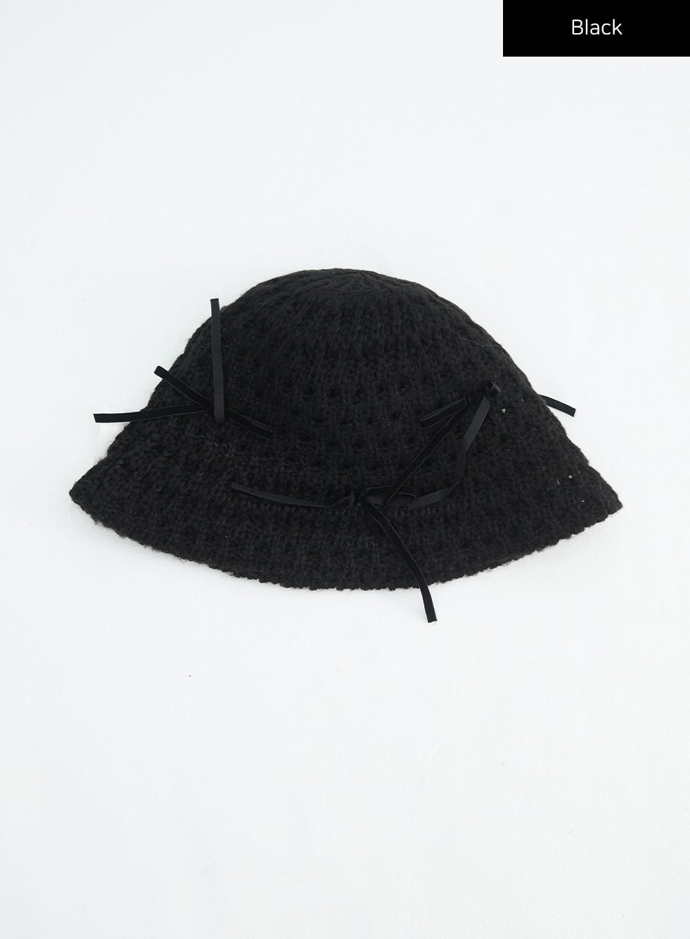 Ribbon Knit Bucket Hat IN317