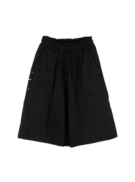 mens-utility-bermuda-shorts-ig519 / Black