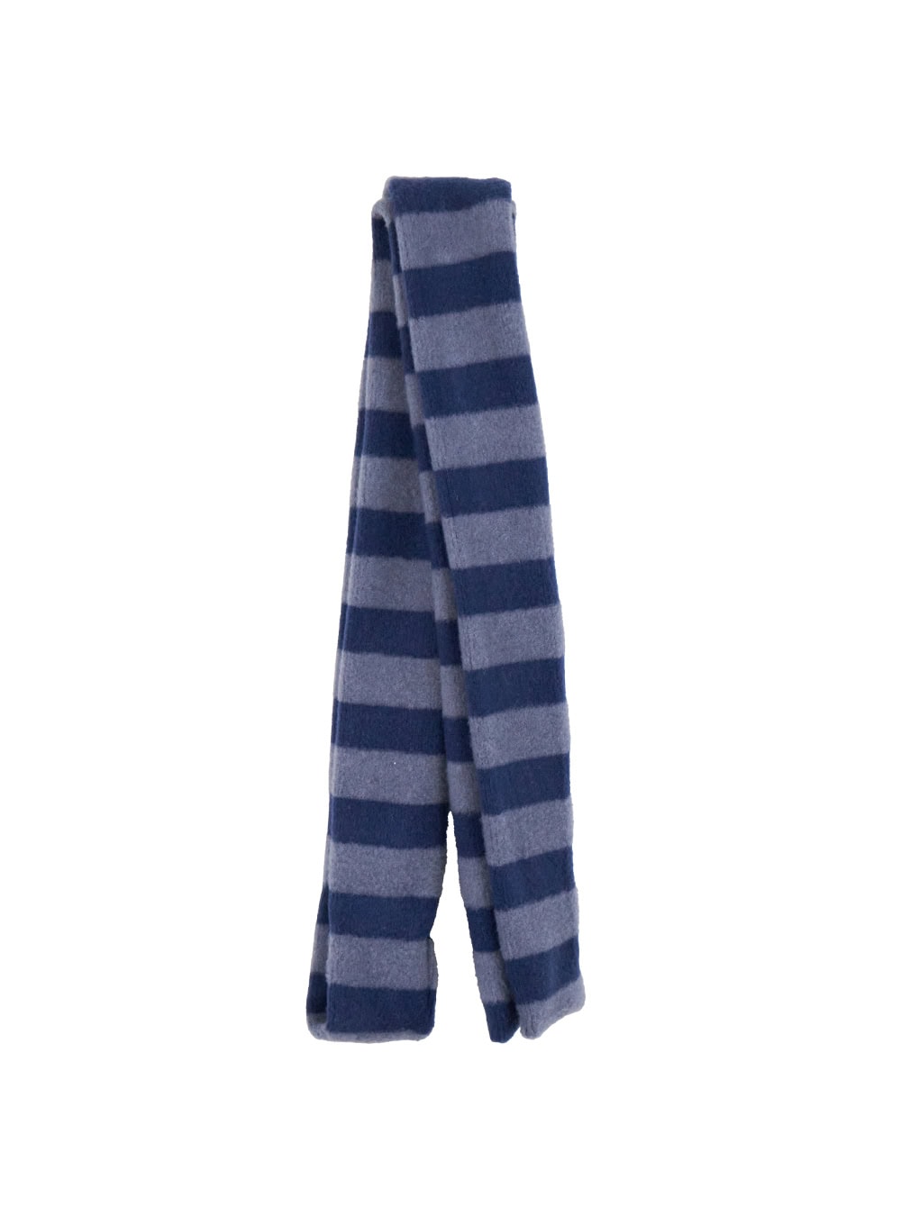 striped-cozy-scarf-ij503 / Blue