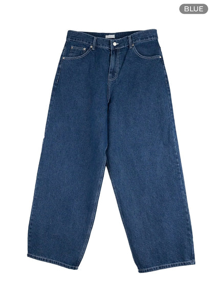 mens-wide-pants-il403 / Blue