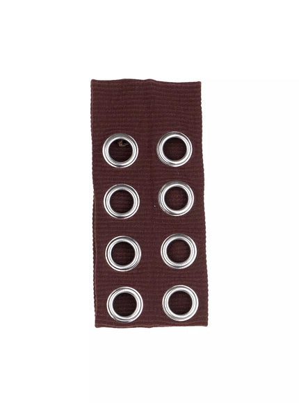 wide-studded-hairband-in514 / Brown