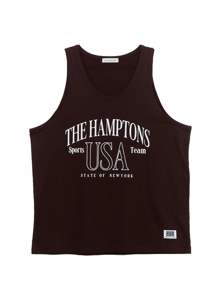 mens-hampton-boxy-sleeveless-top-ig512 / Dark brown