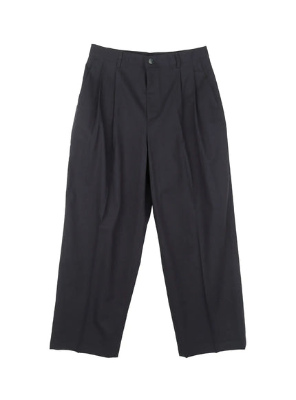 mens-baggy-wide-leg-trousers / Dark gray