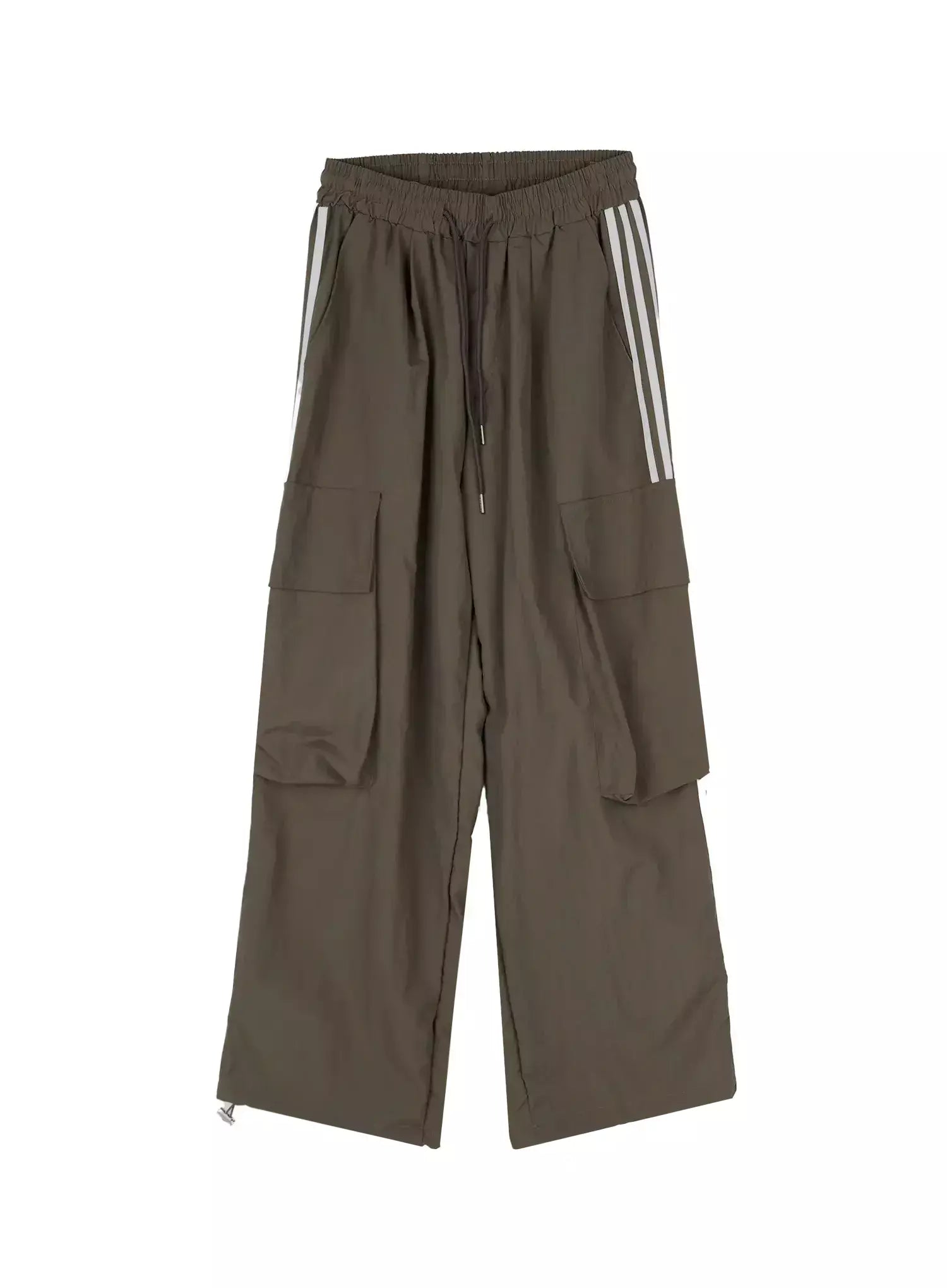 nylon-cargo-track-pants-iu512 / Dark gray
