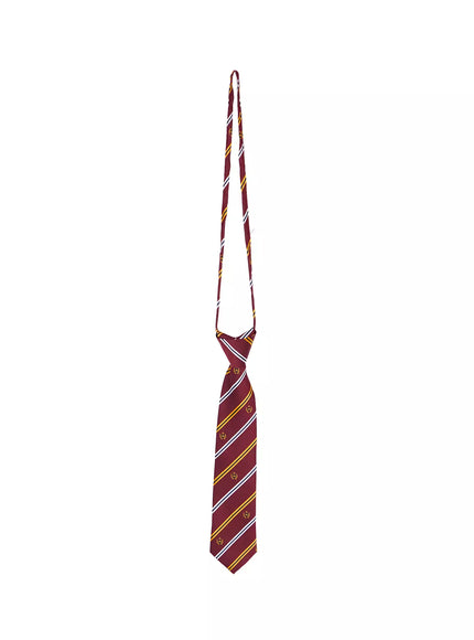 plaid-tie-cu515 / Dark red