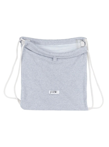 mens-cotton-drawstring-bag-il521 / Gray