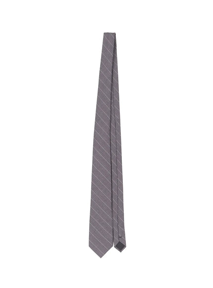 mens-striped-necktie-il517 / Gray