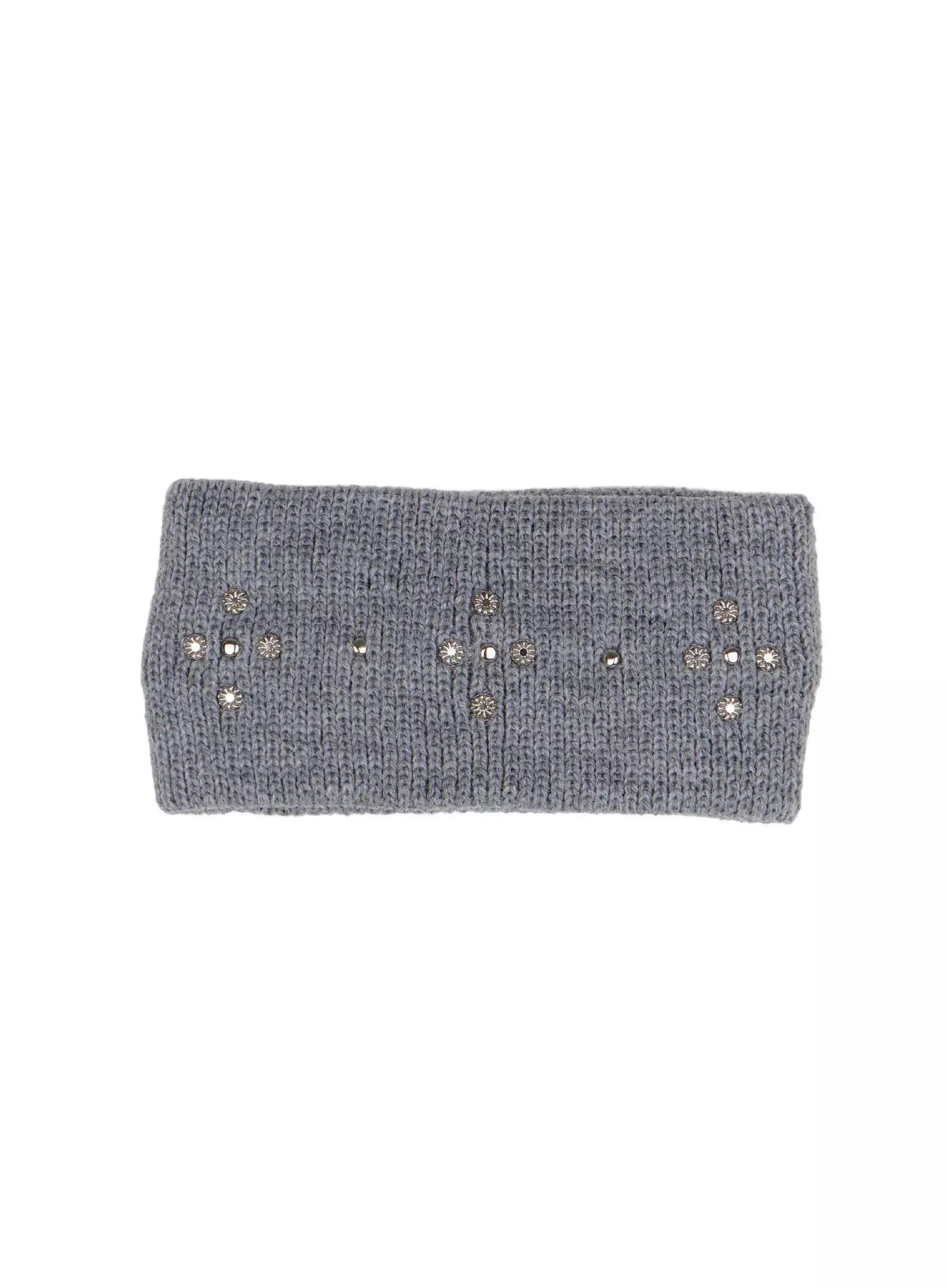 crisscross-rhinestones-headband-in528 / Gray