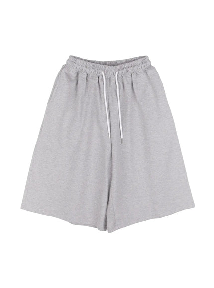 mens-soft-bermuda-sweatshorts-il514 / Gray