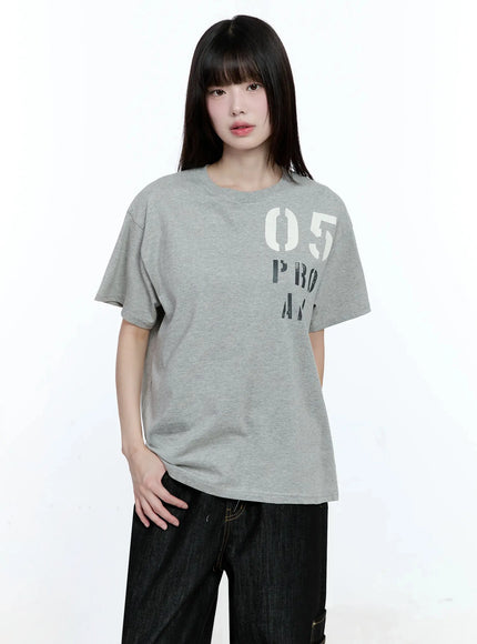 05-graphic-print-short-sleeve-tee-ig508 / Gray