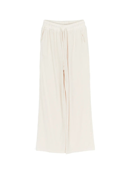 high-waist-relaxed-fit-sweatpants-iu519 / Light beige