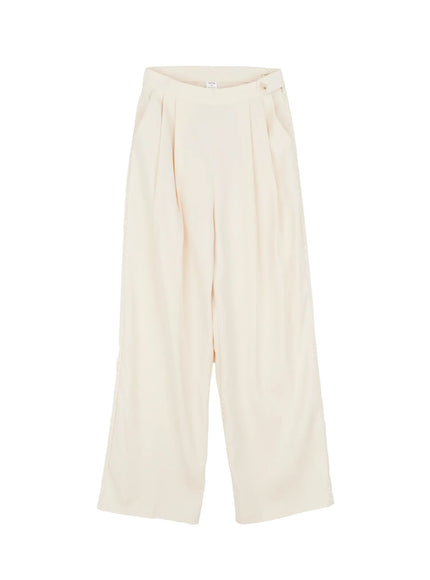 high-waist-buttoned-wide-leg-trousers-if520 / Light beige