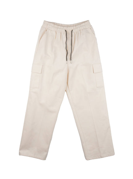 mens-straight-leg-cargo-pants-id427 / Light beige