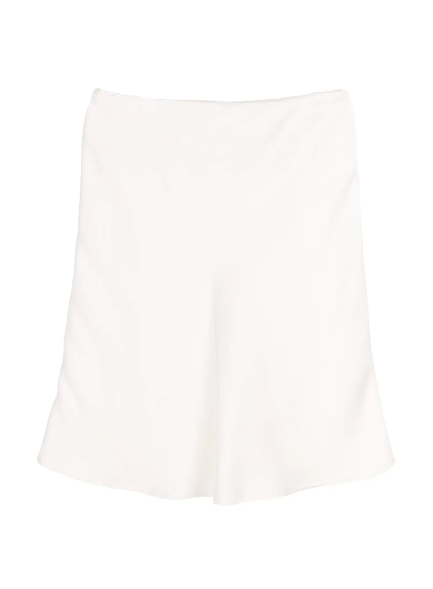 satin-midi-skirt-iu505 / Light beige