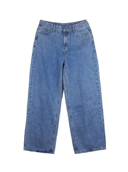 mens-vintage-wide-leg-jeans-in426 / Light blue