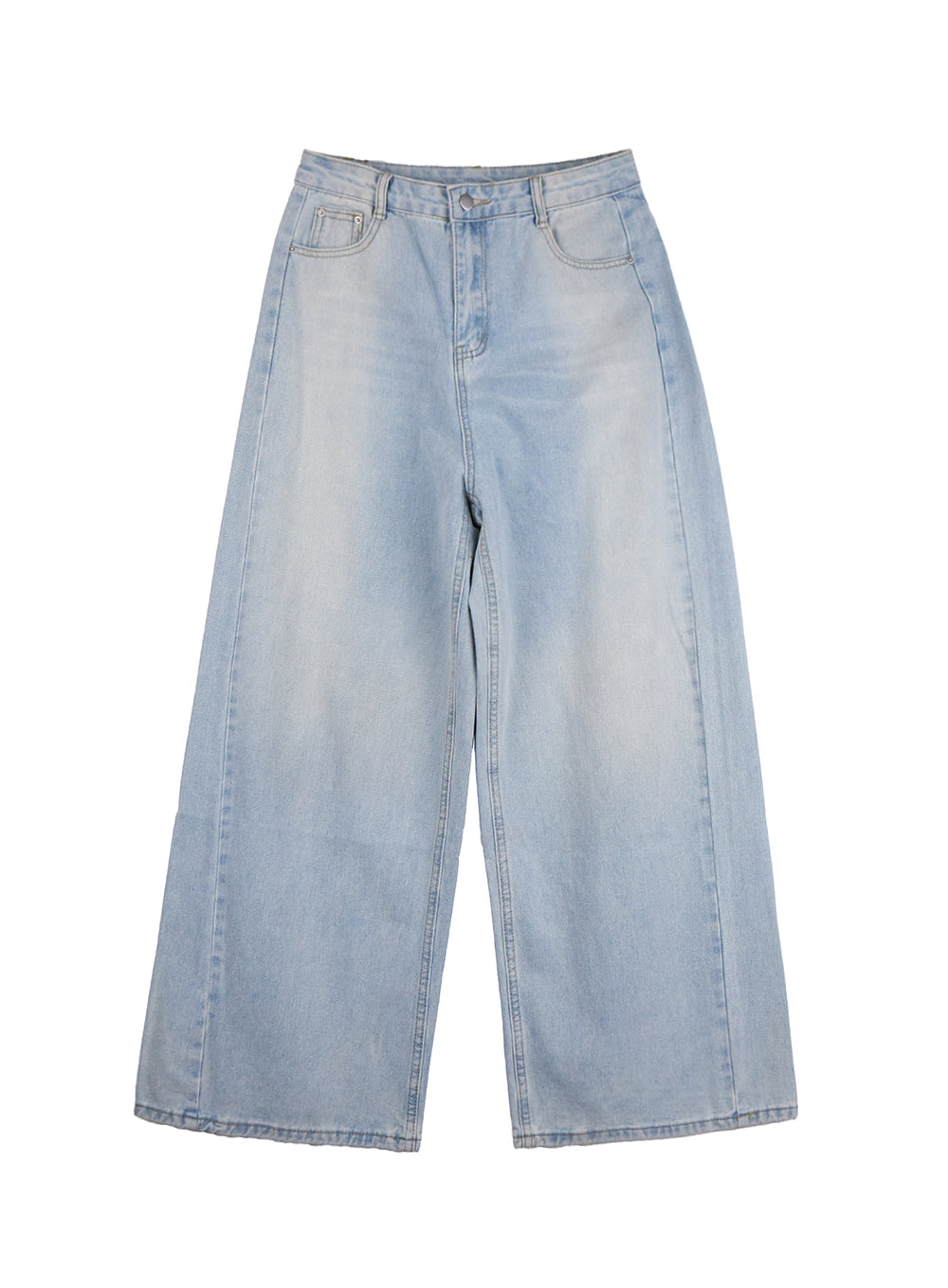 mens-wide-fit-denim-jeans-id406 / Light blue