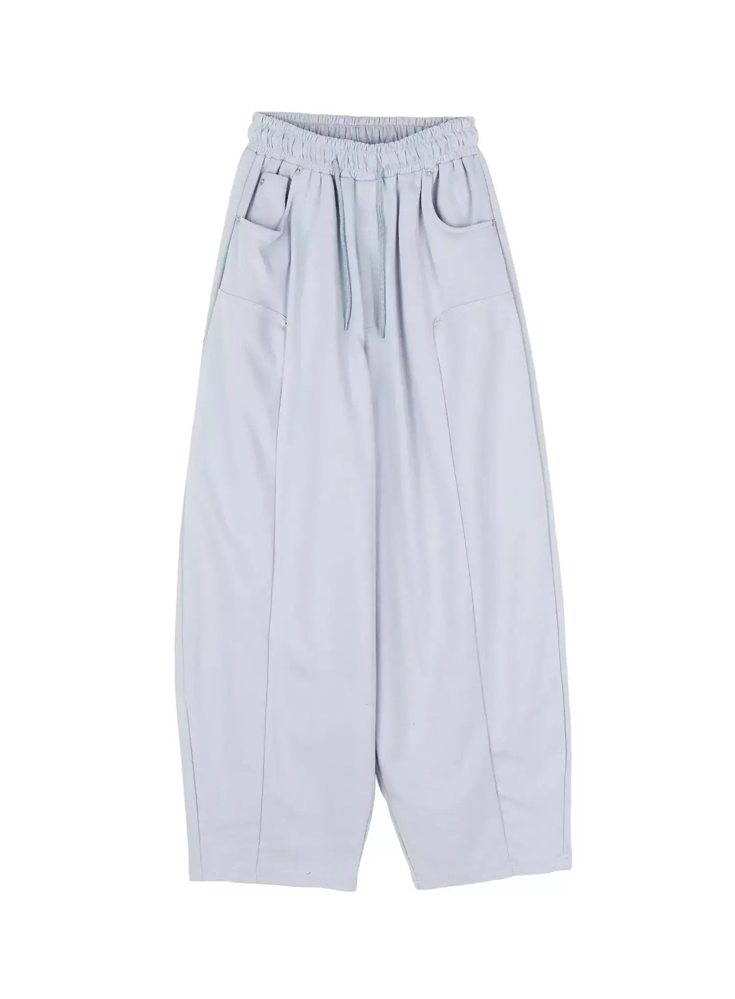 balloon-fit-sweatpants-iu512 / Light blue