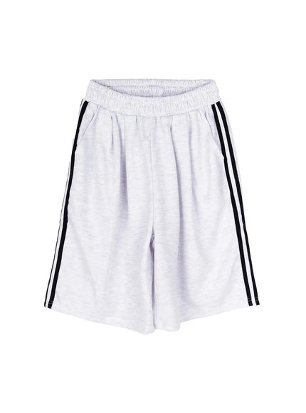 athletic-bermuda-shorts-iy525 / Light gray