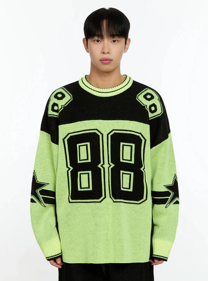 mens-oversized-rugby-sweater-in506 / Light green