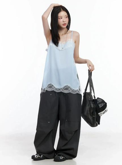 long-lace-dress-top-im509 / Light blue