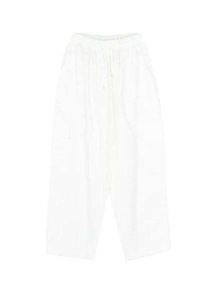 casual-wide-leg-cargo-pants-iu509 / White