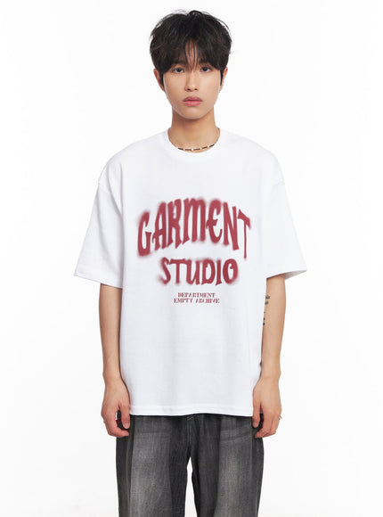 mens-garment-graphic-t-shirt-iy508 / White