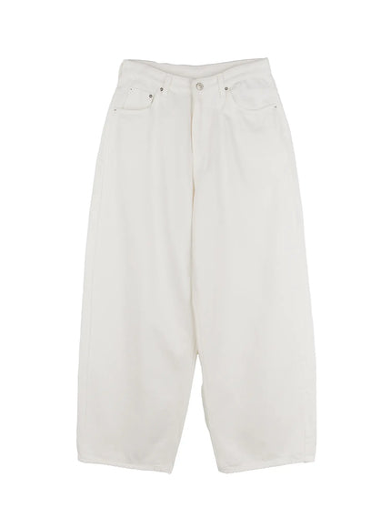 basic-wide-leg-pants-ij529 / White