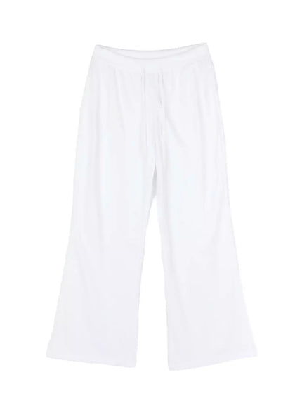 relaxed-fit-graphic-sweatpants-iu512 / White