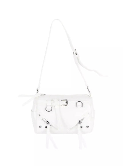 knotted-shoulder-bag-cu515 / White