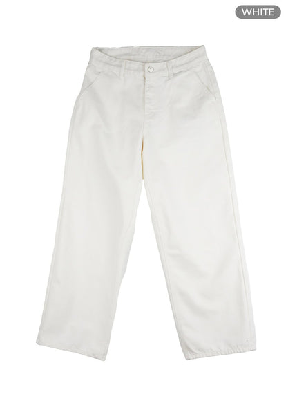 mens-wide-fit-cotton-pants-il403 / White