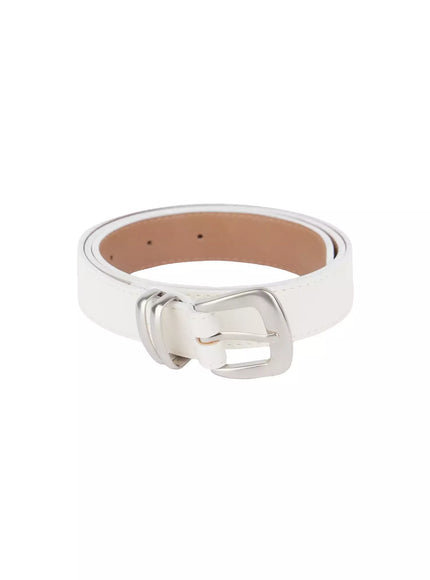 square-buckle-basic-belt-ig527 / White