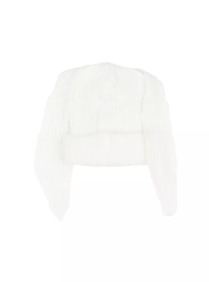 slouchy-knit-beanie-in503 / Light beige