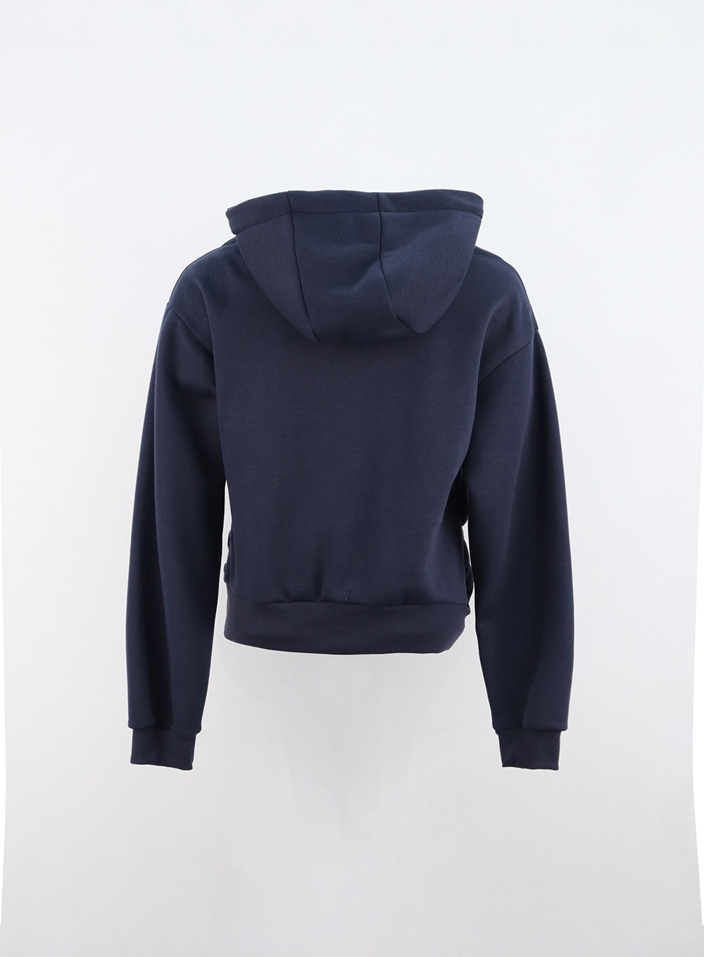 Shirring Hooded Sweatshirt IN310