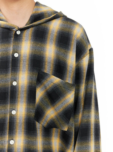 mens-plaid-flannel-hooded-shirt-ig529