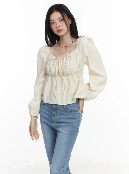 puff-sleeve-cotton-blouse-if520