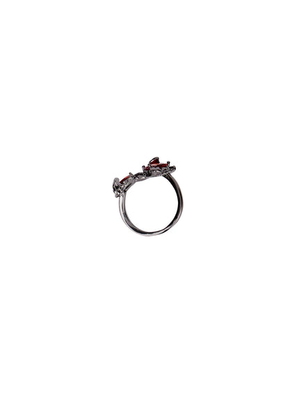 red-cubic-chain-ring-im531