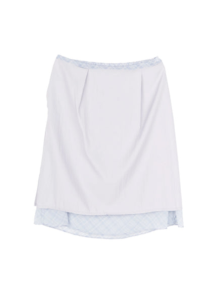 chiffon-flare-plaid-midi-skirt-iy507