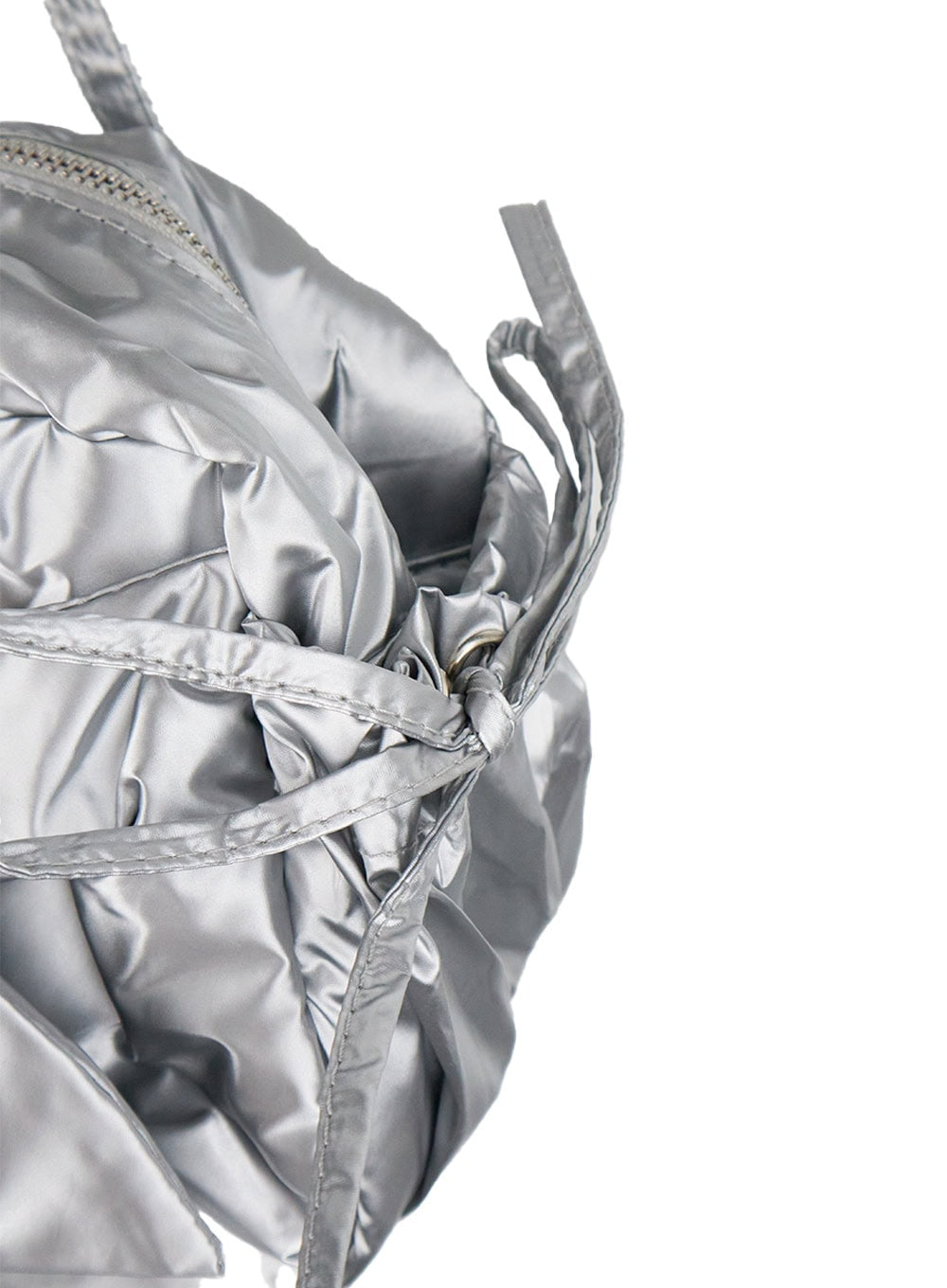 Metallic Twist Ribbon Shoulder Bag IL419 - Korean Women