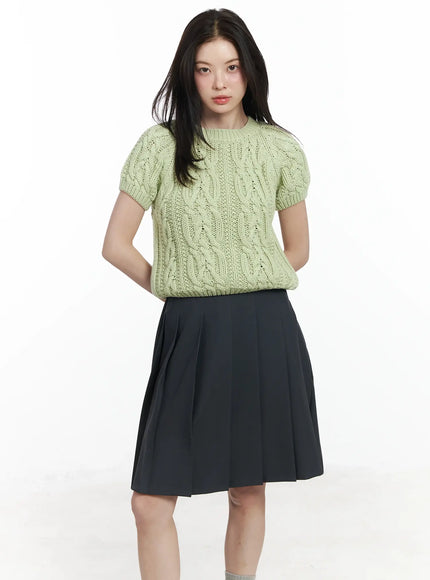 cable-knit-short-sleeve-top-if524