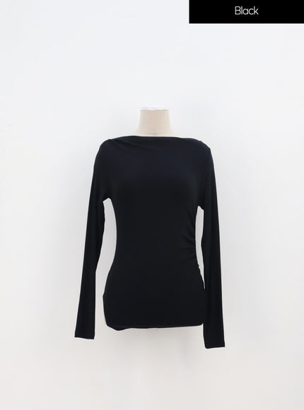 Off-Shoulder Knit Top IA324