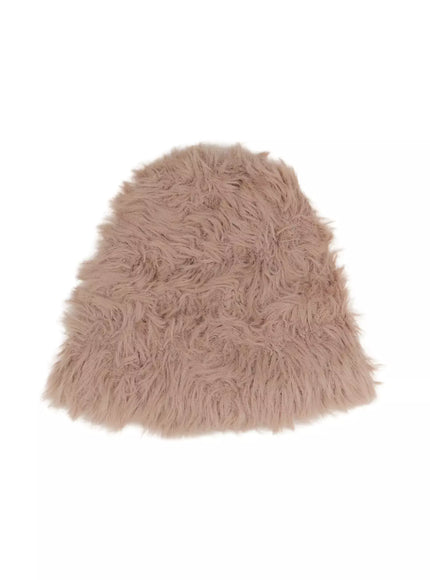 faux-fur-beanie-id503 / Beige